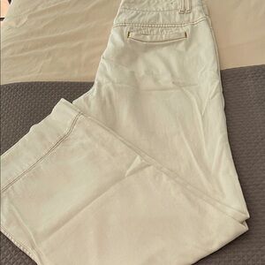 Banana Republic women’s cotton cream jeans
